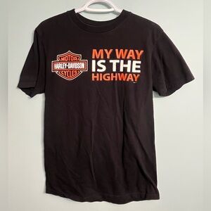 Harley Davidson My Way is the Highway Shirt size Medium